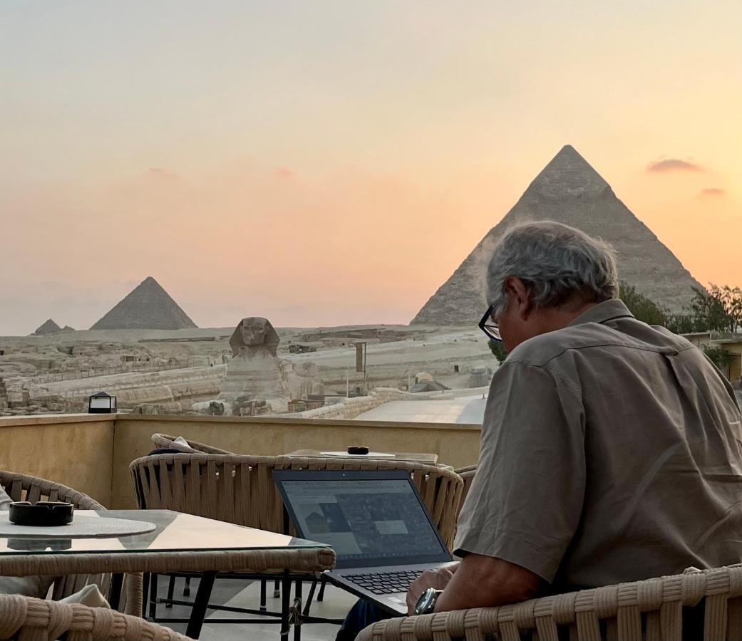 The Gate Hotel Front Pyramids & Sphinx View Kafret el-Gabal Extérieur photo