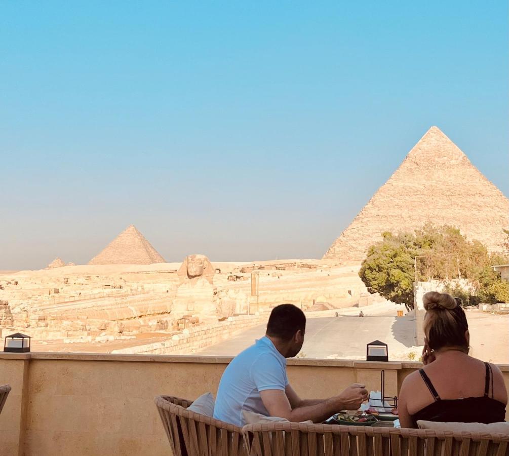 The Gate Hotel Front Pyramids & Sphinx View Kafret el-Gabal Extérieur photo