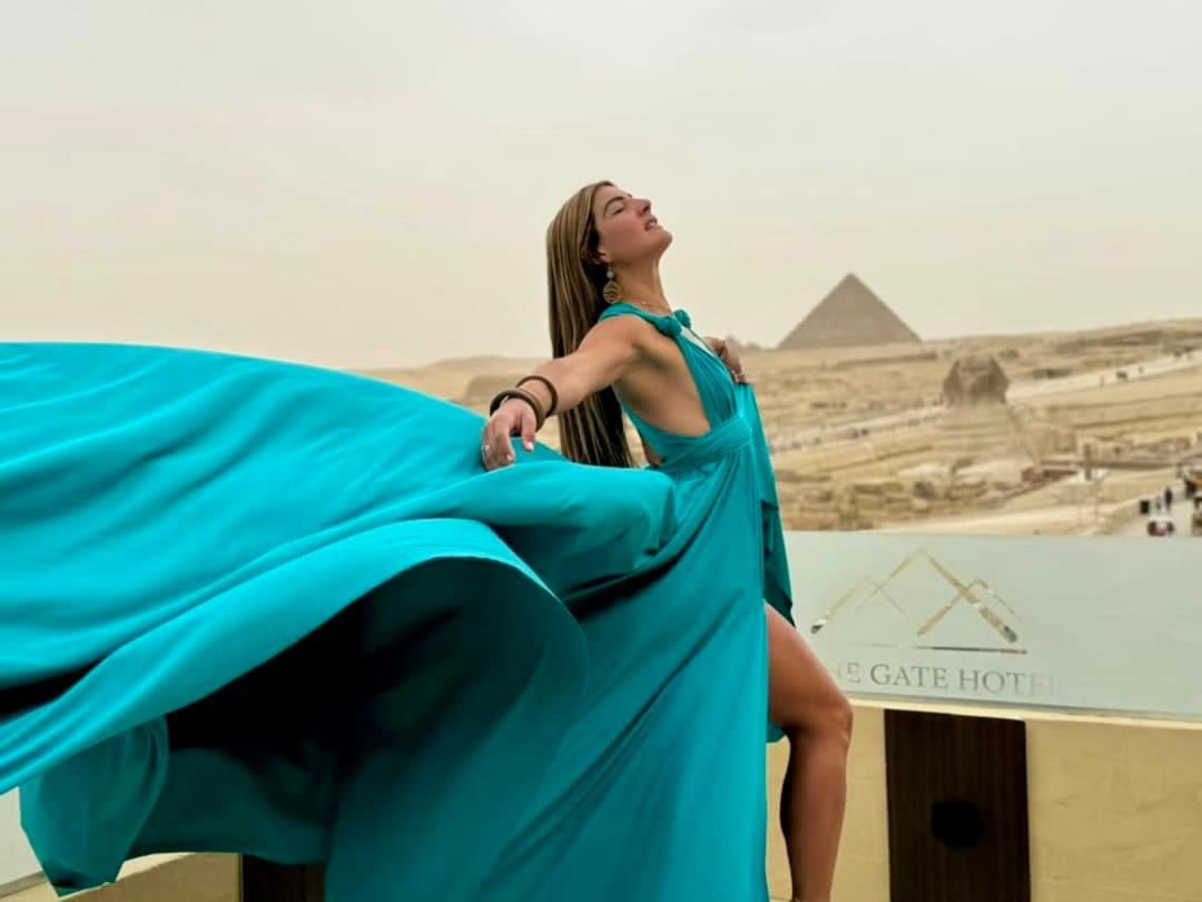 The Gate Hotel Front Pyramids & Sphinx View Kafret el-Gabal Extérieur photo