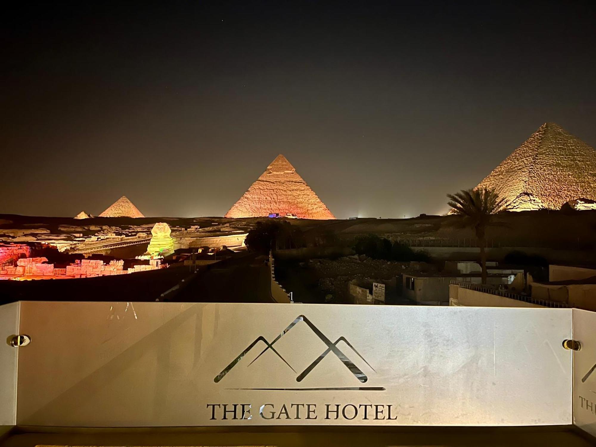 The Gate Hotel Front Pyramids & Sphinx View Le Caire Extérieur photo