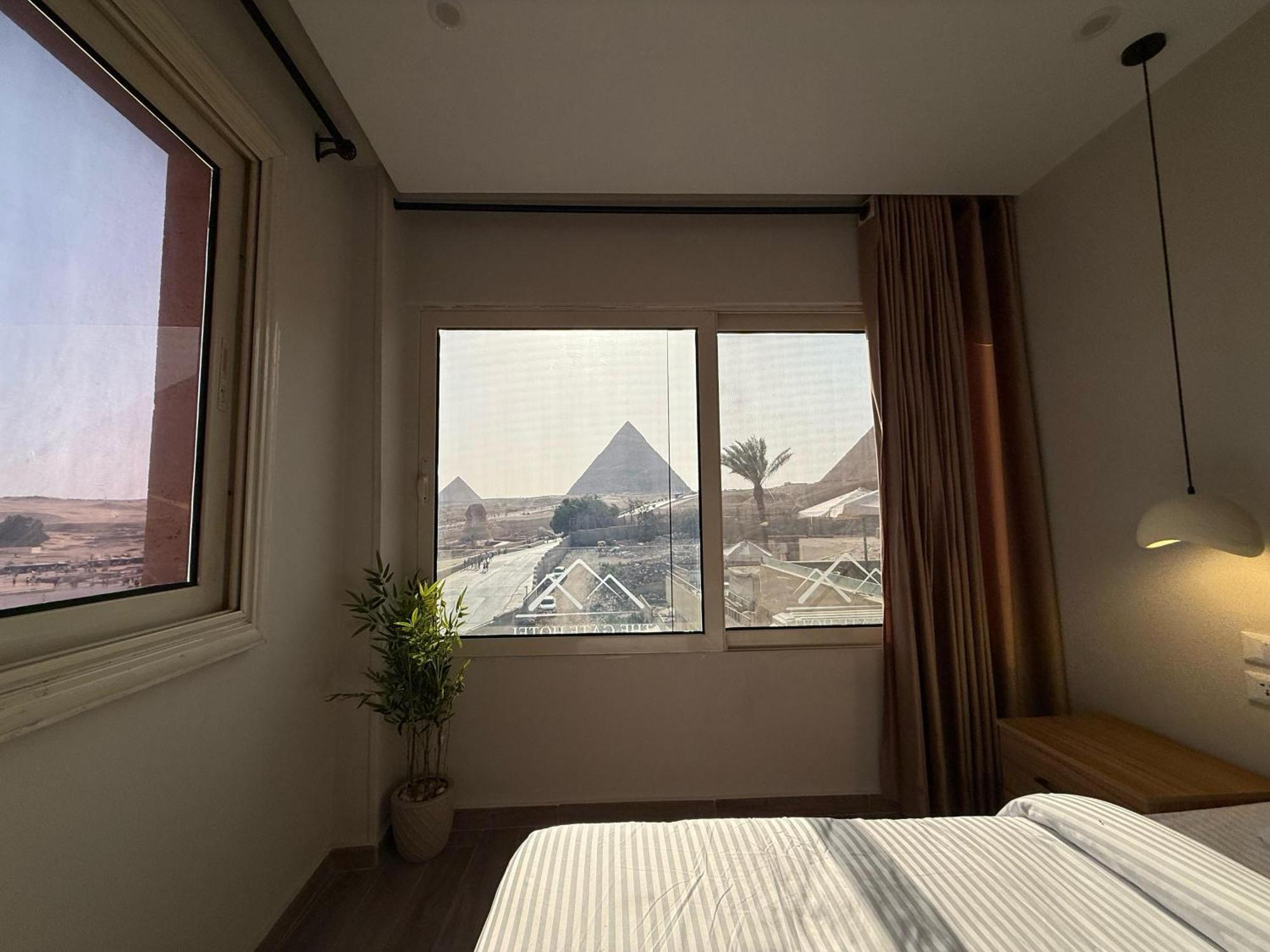 The Gate Hotel Front Pyramids & Sphinx View Kafret el-Gabal Extérieur photo